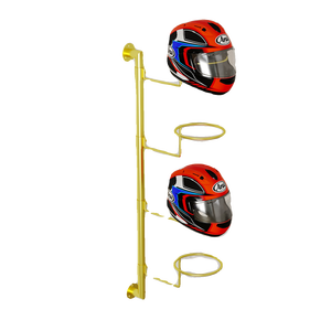 Support mural pour casque et casquette de basketball, idéal pour les chantiers de construction, les ateliers et les salons. - Product Image 3