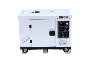 5KW 7kW 10KW Single phase 3 phase mini xách tay Máy phát điện diesel với ATS im lặng tiếng ồn thấp Máy phát điện diesel với tán - Product Image 2