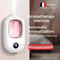 Diffuseur d'aromathérapie, distributeur automatique de parfum, rechargeable, silencieux, à piles, mural, pour la maison, usage commercial, hôtel