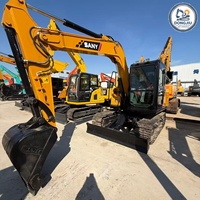 Excavator Crawler Sany SY 135C Bekas 13 Ton dengan Bucket 0.6m³ Kondisi Prima Kualitas Tinggi Harga Terjangkau
