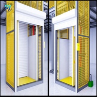 Plateforme élévatrice hydraulique SY pour entrepôt, monte-charge vertical à rail, plateforme de levage de marchandises fixe, tables élévatrices
