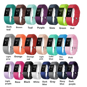 Accessoires de montre intelligente en silicone souple pour <span class=keywords><strong>Fitbit</strong></span> <span class=keywords><strong>Charge</strong></span> <span class=keywords><strong>2</strong></span>, bracelet de remplacement - Product Image 6