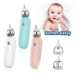 Aspirateur nasal rechargeable pour bébé, nettoyeur de nez pour éliminer les mucosités, les crachats et les sécrétions nasales chez les nourrissons, les tout-petits et les nouveau-nés. - Product Image 1