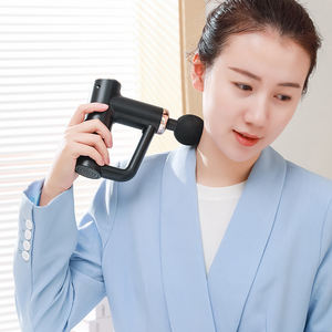 <span class=keywords><strong>Mini</strong></span> pistola de masaje Facial recargable profesional Nueva llegada Masajeador corporal portátil para aplicación en la cabeza - Product Image 6