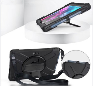 Support de poignée rotative robuste robuste housse de tablette universelle pour <span class=keywords><strong>Microsoft</strong></span> Surface Go2/<span class=keywords><strong>go3</strong></span> 10.5 pouces - Product Image 1
