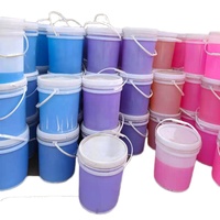 Forniture di fabbrica che fanno 24 colori FAI DA TE di cristallo Melma set kit Morbido Elastico Non-Appiccicoso nube Slime BULK 18KG barrel o slime