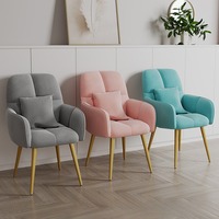 Chaise de maquillage de luxe à bulles, tabouret de coiffeuse au design moderne pour la maison, la chambre, le bureau, le salon