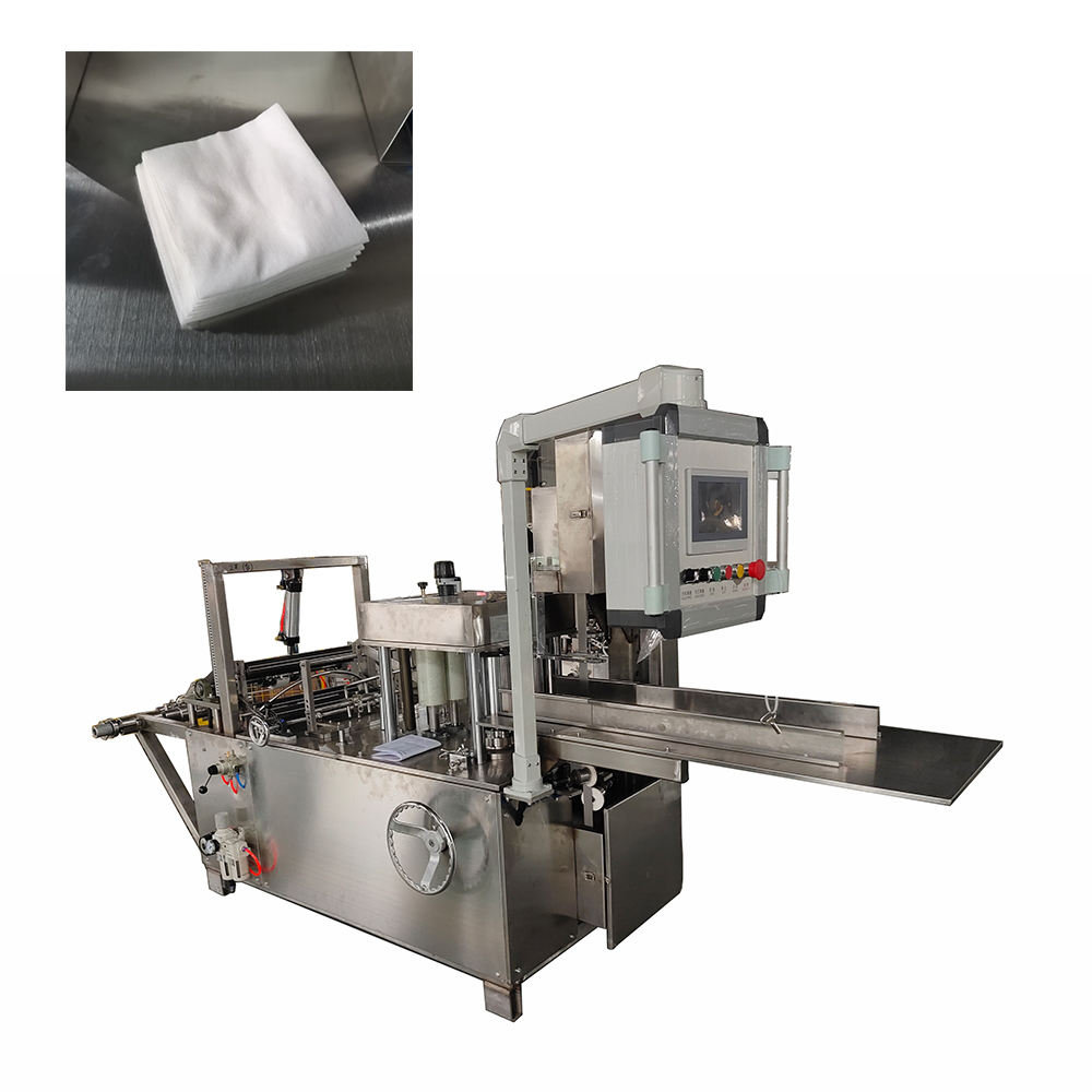 Автоматическая многофункциональная машина для складывания банных полотенец из нетканого материала