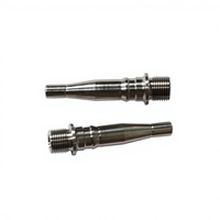 Raccord conique fileté en titane GR5 poli, connecteur de liquide Torx interne pour modification de ligne de frein ou de carburant de moto