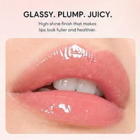 Base de gloss à lèvres marque privée effet miroir repulpant 5ml, finition verre dégradé multicolore pour maquillage de fête – Le meilleur