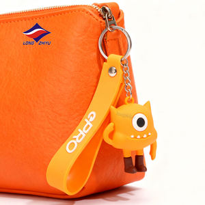 Llavero de PVC Personalizado de Longzhiyu, 20 Años de Experiencia en ODM, Logotipo de Empresa <span class=keywords><strong>Directo</strong></span>, Llaveros Promocionales, Llavero de Goma Suave 3D de Dibujos Animados - Product Image 6