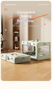 Jaula Transportadora Plegable <span class=keywords><strong>de</strong></span> PP <span class=keywords><strong>para</strong></span> Mascotas, Compra al por Mayor, <span class=keywords><strong>Caja</strong></span> <span class=keywords><strong>de</strong></span> Transporte Portátil <span class=keywords><strong>para</strong></span> Gatos y Perros, Suministro Directo <span class=keywords><strong>de</strong></span> Fábrica OEM Personalizado - Product Image 5