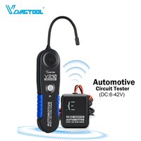 Probador de Continuidad VDIAGTOOL V210 para Arnés de Cables Automotrices, Rastreador de Cables para Motocicletas y Automóviles, Probador de Interruptores de Circuito