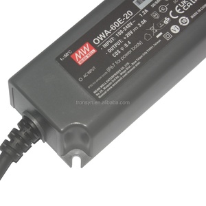 แหล่งจ่ายไฟ Meanwell รุ่น OWA-60E-20 กำลังไฟ 60 วัตต์ 20 โวลต์ สำหรับเครื่องตัดหญ้าอัตโนมัติ เครื่องใช้ไฟฟ้าในครัวเรือน รองรับ 24 โวลต์ สำหรับอุตสาหกรรม - Product Image 4