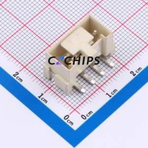 WAFER-VH3.96-4PLT-W1-P Wire-to-Board Pin Header SMD,P=3.96mm Connector 1x4P 3.96mm Vertical Mount 4P - Product Image 1