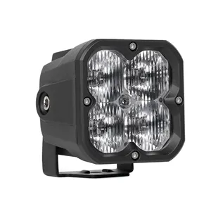 Sıcak satış 3 "LED Pod ışıkları Amber arka ışık kapalı yol sürüş ışıkları