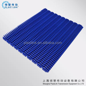 Venta directa de fábrica <span class=keywords><strong>PL</strong></span> 900 Sistema de transporte de correa modular de costilla elevada Diseños personalizados Material POM para botellas de almacenamiento - Product Image 3