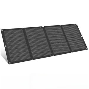 Panel Solar Portátil Plegable Mini de Cuatro Celdas, 60W, Alta Eficiencia (23%), Diseño Impermeable, Cargador USB PD/DC - Product Image 1