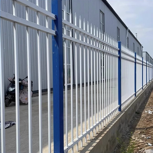 Barrières de clôture <span class=keywords><strong>en</strong></span> <span class=keywords><strong>fer</strong></span> de style méditerrané<span class=keywords><strong>en</strong></span> moderne, 1,80 m, noircies, embellissements de jardin, anti-escalade, sécurité domestique - Product Image 6