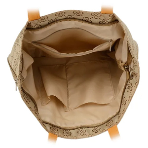 2026 Autumn Winter New Retro Durable Foldable Waterproof Polyester Women's Large-Capacity 3L+ Zipper Handbag Cotton Lining Chain - Product Image 5