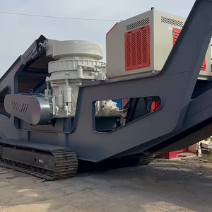 Concasseur de roche de quartz pour l'extraction <span class=keywords><strong>d</strong></span>'<span class=keywords><strong>or</strong></span>, concasseur de pierre de rivière, concasseur de dolomite, concasseur à cône mobile sur chenilles, <span class=keywords><strong>prix</strong></span> en Chine - Product Image 3