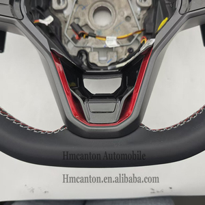 Volante de Cuero de Último Diseño para Volkswagen Golf Polo Passat, Modificación de Volante, Volante Universal - Product Image 2