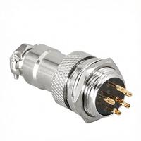 Connecteur d'aviation 4 broches Aviator GX16 OEM personnalisé GX12 GX16 GX20 Câble circulaire étanche sur mesure