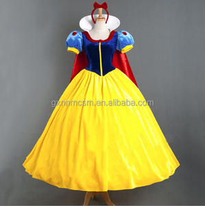 Per adulti Cosplay bianco neve ragazza principessa vestito da donna per bambini adulti bianco neve festa di Halloween <span class=keywords><strong>Costume</strong></span> con fascia per capelli - Product Image 2