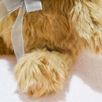 Ours en peluche personnalisé apaisant, jouet doux et rembourré, poupée animale de confort pour le sommeil de bébé, design personnalisé disponible