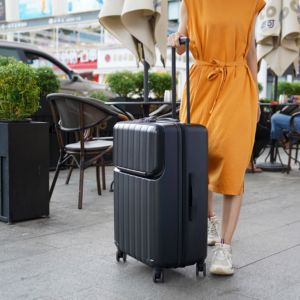 Xe Đẩy Túi Du Lịch Dây Kéo Hành Lý Vali Bán Buôn Cứng Shell 19 INCH Đặt Máy Tính Xách Tay Hành Lý Trường Hợp - Product Image 5