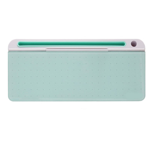 Pizarra blanca de almacenamiento de <span class=keywords><strong>escritorio</strong></span>, tablero de notas de oficina de vidrio templado y tablero de mensajes para el hogar, pizarra blanca - Product Image 4