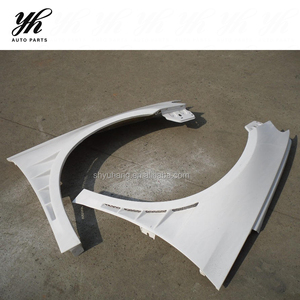 Parafango Anteriore in FRP con Prese d'Aria, Coppia Sinistra e <span class=keywords><strong>Destra</strong></span> per Volkswagen VW Scirocco R Cup Racing, Parti Carrozzeria 2008-2017, Kit Accessori - Product Image 5