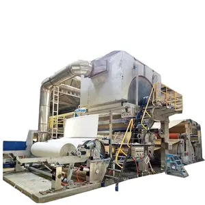 Paper manufacturing plant production line jumbo roll toilet tissue paper making machine