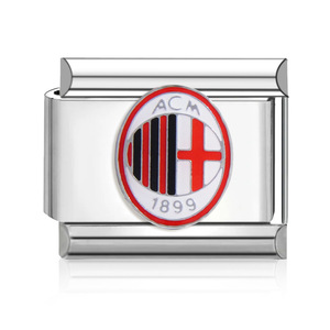 Modular Stainless Steel Charm Bracelet With Sports Team Logos Unisex Everyday Wear - Product Image 3