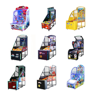 Jiaxin JX-B02 Machine de jeu d'arcade de basket-ball et de boxe à monnayeur pour enfants avec garantie de 12 mois