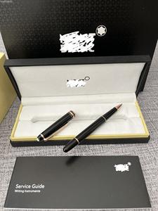 Luxury Classic Design Novelty Ballpoint <b>Pen</b> Rose Gold Metal Material Smooth 0.5mm Writing Black/Blue Ink Professional Gift Box - Product Image 2