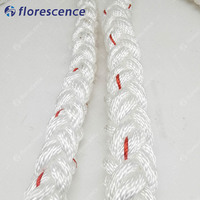 Corde en polypropylène haute résistance, durable et flexible à 3/4/8/16 brins pour la pêche marine, corde multifilament en polypropylène