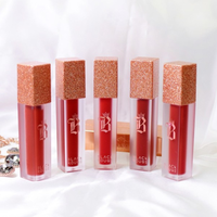 Gloss à lèvres mat velours écologique longue tenue aux couleurs vibrantes de la marque coréenne Black Rouge