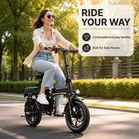 Vélo Électrique Pliant en Gros pour Usine – E-Bike de Commutation avec Batterie au Lithium 48V pour l'Exportation Transfrontalière, Longue Autonomie