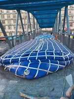 Sac de stockage d'eau gonflable géant en PVC, pliable, résistant aux UV, antibactérien, capacité 200L-2000000L