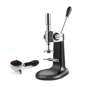 Paslanmaz çelik dayanıklı Espresso tamping makinesi aracı kahve teslim Tamped kahve presi sabit kuvvet tozu basın
