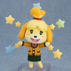 Figura de Arcilla Estilo Q de Anime Animal Crossing 386 #   Muñeca Isabelle de <span class=keywords><strong>Tom</strong></span> Nook con Ropa de Invierno y Características Intercambiables, en Caja de Color - Product Image 2