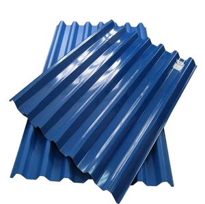 Tôles d'acier galvanisées ondulées de la couleur RAL5000 Plaque d'acier peinte par couleur galvanisée - Product Image 4