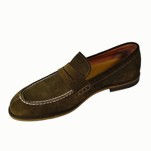 <span class=keywords><strong>Mocasines</strong></span> Clásicos Color Borgoña para <span class=keywords><strong>Hombre</strong></span>, Estilo Retro Caqui, Transpirables, de Piel Auténtica, Sin Cordones, Casuales, Vintage, de Moda - Product Image 3