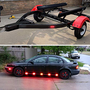 Lumière de Contour Modifiée pour Camion <span class=keywords><strong>Remorque</strong></span> à 6 LED de 3,7 Pouces, Lumière d'Avertissement, Lumière de <span class=keywords><strong>Remorque</strong></span> de Bateau, Lumière de <span class=keywords><strong>Remorque</strong></span> de Bus, Luminaire à Haute Luminosité - Product Image 5
