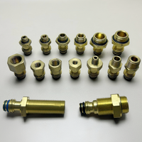 93150016 93160016 Modulares Rohrfitting-Gewindeanschlussteil für LKW-Luftbremsen-Pneumatikverbinder Passender Schraubanschluss