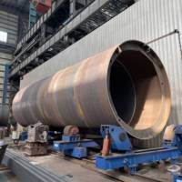 Ligne de production rapide d'oxyde de zinc par jour / Usine de traitement rapide de la bauxite / Machine de fabrication de magnésite Four rotatif 2500 tonnes