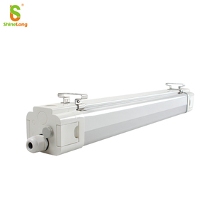 Lámpara Lineal LED IP65, 3CCT y 3 Niveles de Potencia Ajustables, Lámpara LED Impermeable para Garaje, Taller, Fábrica, Taller de Producción - Product Image 3