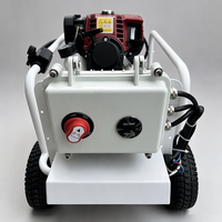 Mesin Pemotong Rumput Robot Nirkabel Cerdas, Mesin Pemotong Rumput RC Berbahan Bakar Bensin untuk Halaman Pribadi