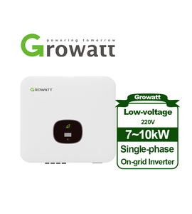 Inversores Monofásicos <span class=keywords><strong>Growatt</strong></span> 220v/230V <span class=keywords><strong>MIN</strong></span> 7000-<span class=keywords><strong>10000TL</strong></span>-<span class=keywords><strong>X</strong></span>/X2 de 7kw, 8kw, 9kw y 10kw con 2 MPPTs para Conexión a Red - Product Image 4